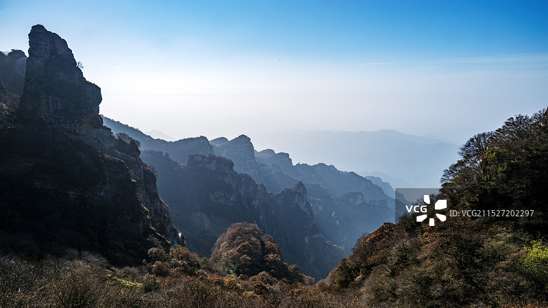 白石山小景图片素材