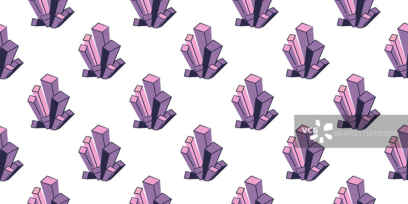 紫水晶图案紫色水晶无缝印花图片素材