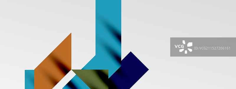 动态线条和三角形图片素材