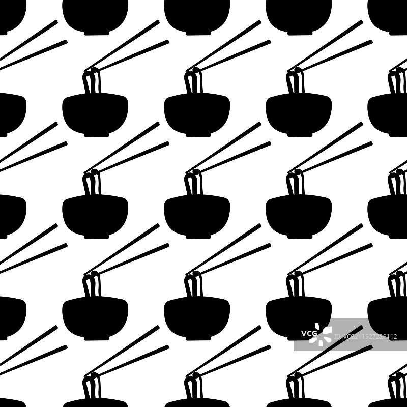 筷子夹起的碗中面条图片素材