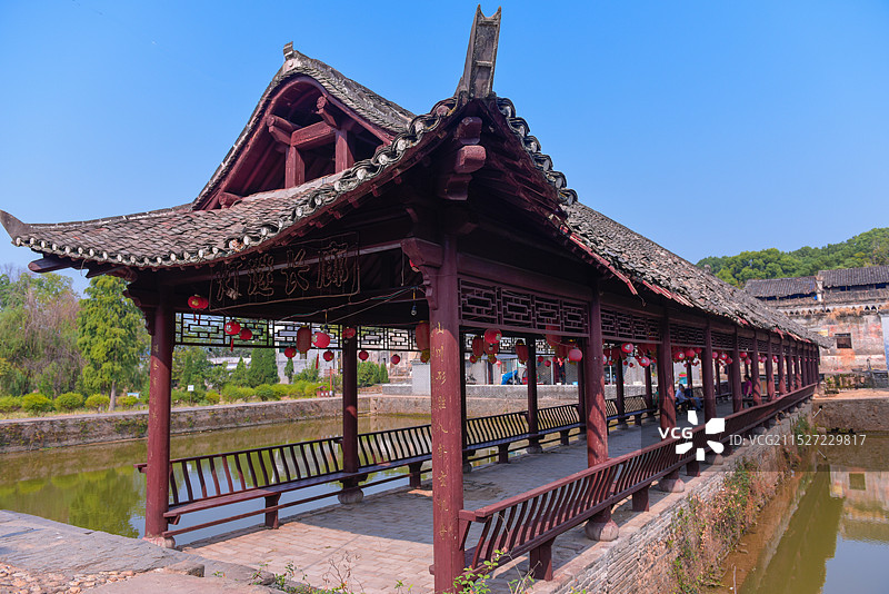 吉安钓源古村景区图片素材