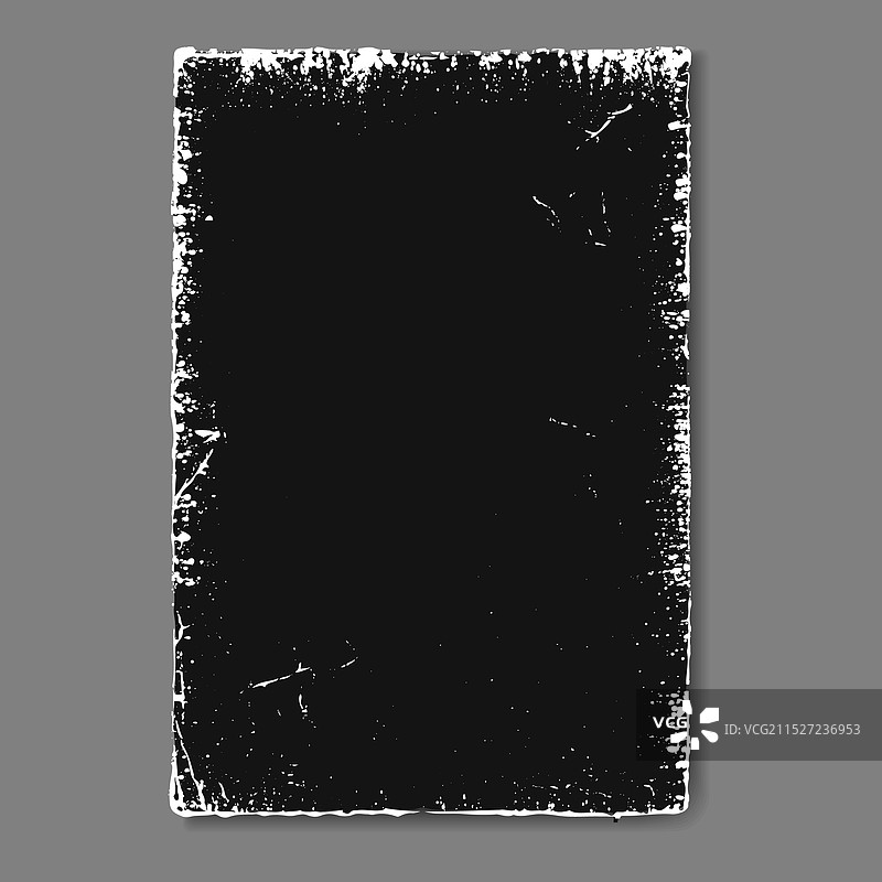 边角磨损的旧纸张图片素材