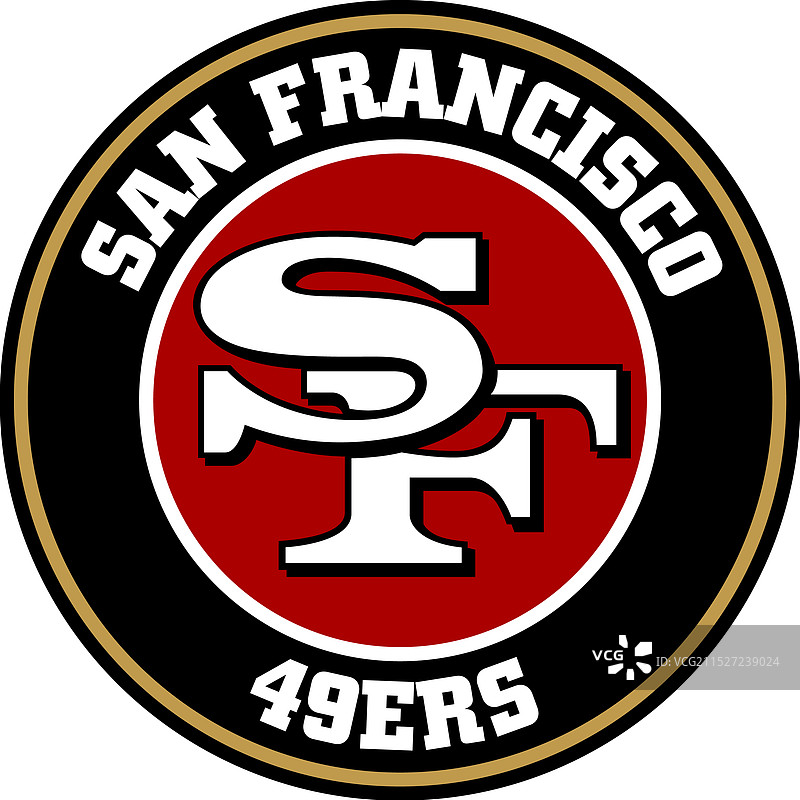 带有San签名的圆形徽章图片素材