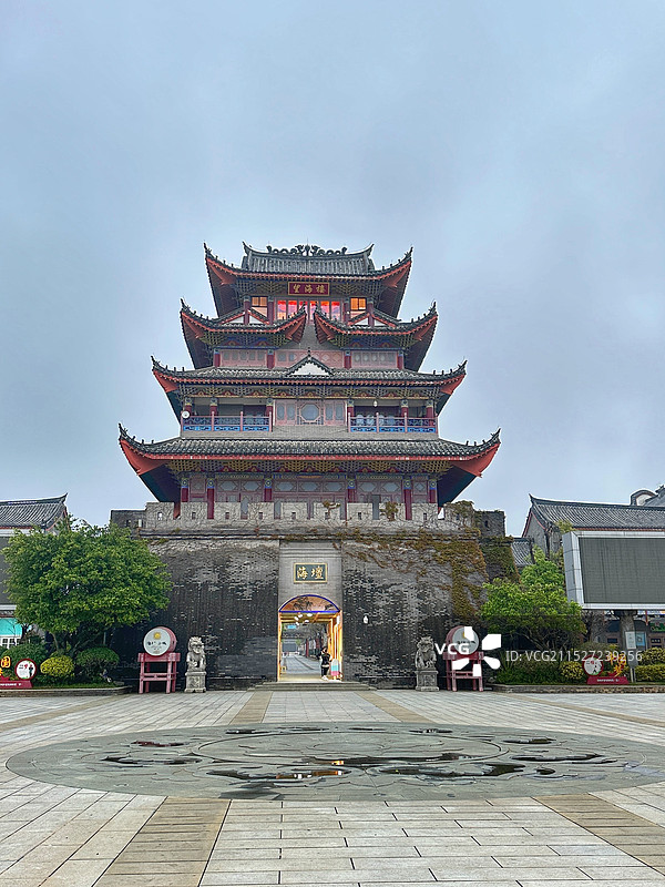 福州平潭坛南湾—海坛古城旅游区图片素材