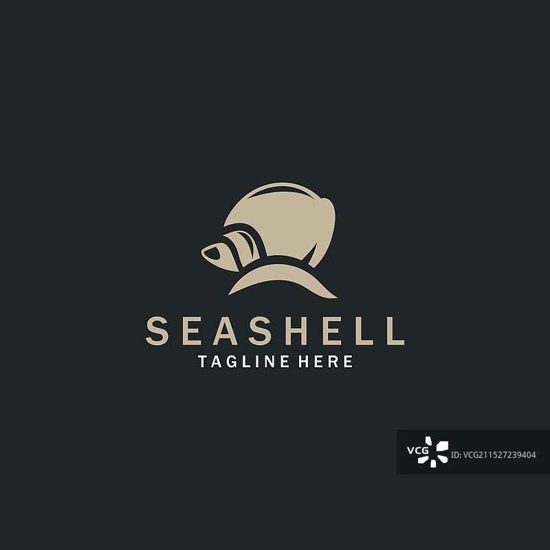 海洋动物海螺优质Logo图片素材