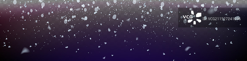 深色背景上的圣诞节雪花图片素材