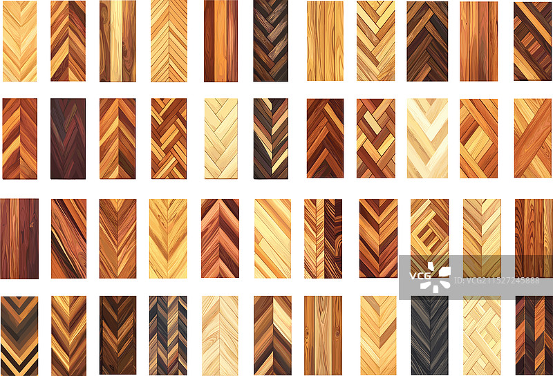 卡通人字形复合木地板图片素材