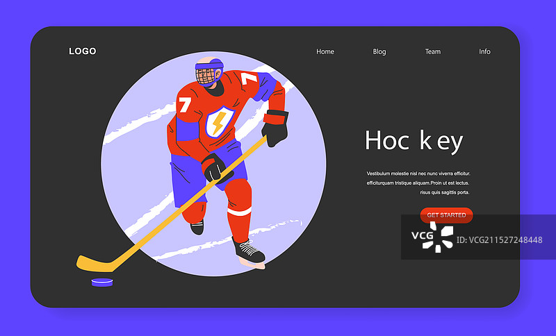 冬季运动扁平风格图片素材