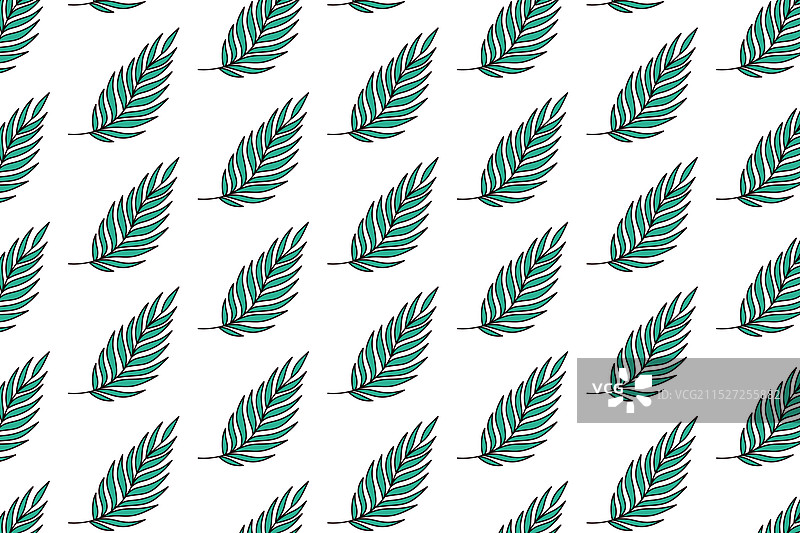 绿色槟榔叶图案背景图片素材