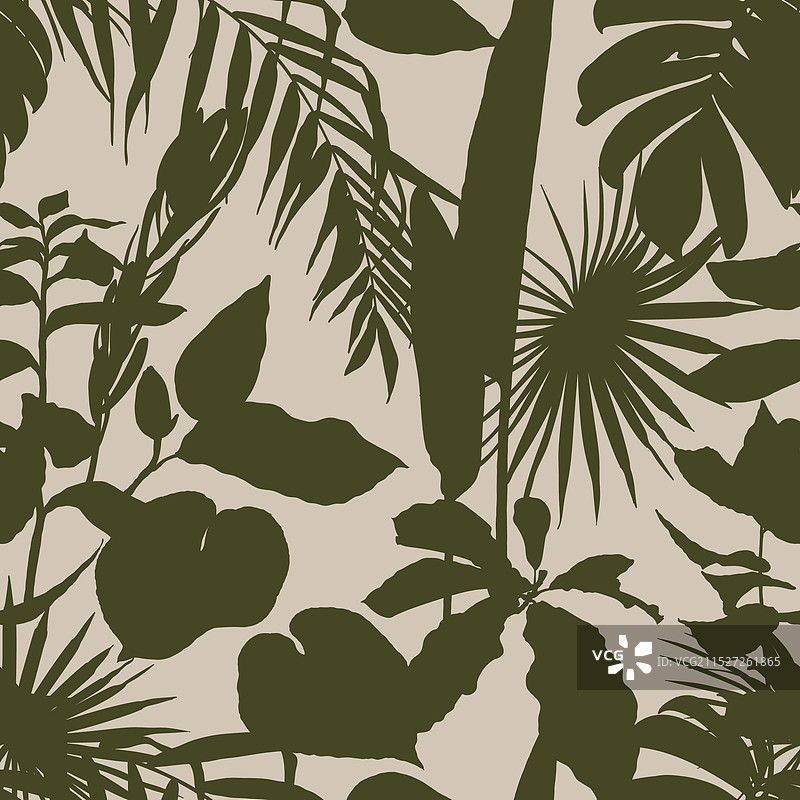 热带线条无缝精美图案图片素材