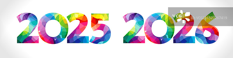 2025-2026创意彩色标题合集图片素材