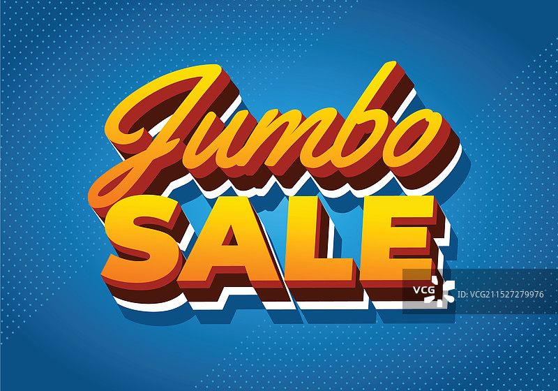 现代3D色彩巨型促销文字效果图片素材