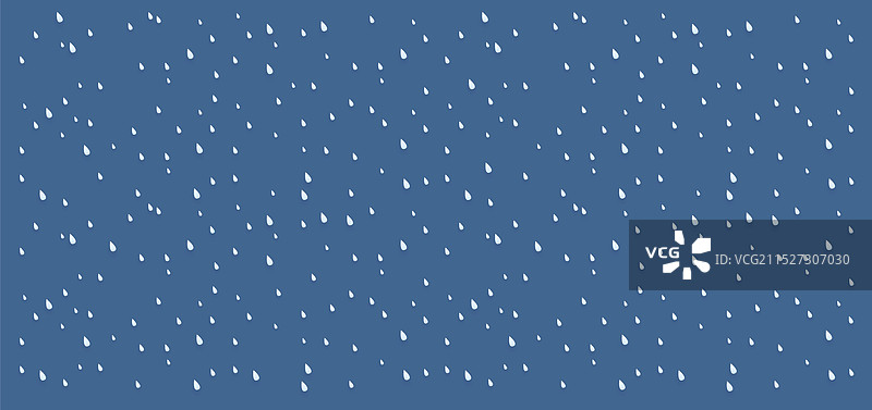 阴暗天空中的大雨图片素材