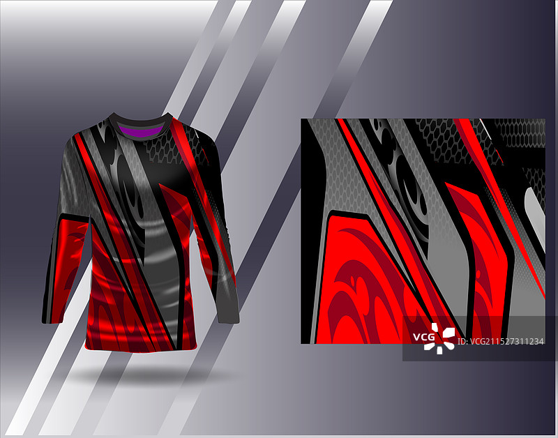 运动衫和T恤模板运动设计图片素材