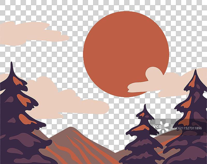 森林景观图片素材