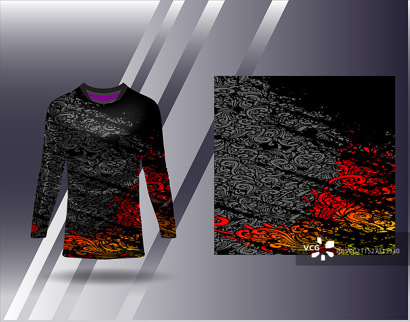运动衫和T恤模板运动设计图片素材
