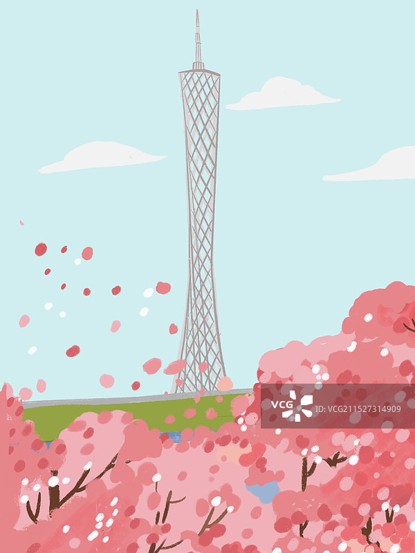 广州塔图片素材