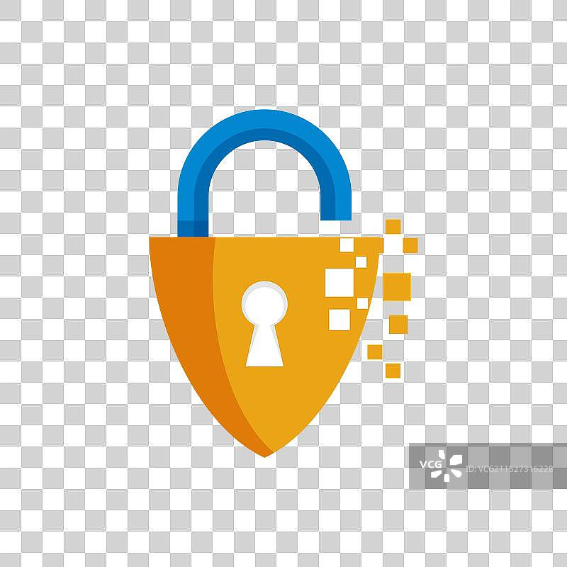 安全图标Logo设计图片素材