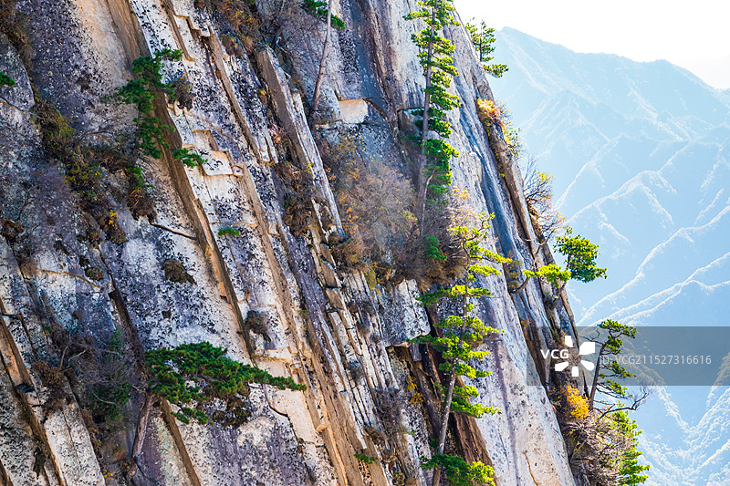 华山，奇险天下第一山图片素材