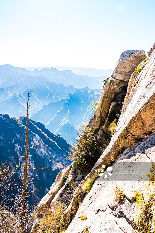 华山，奇险天下第一山图片素材