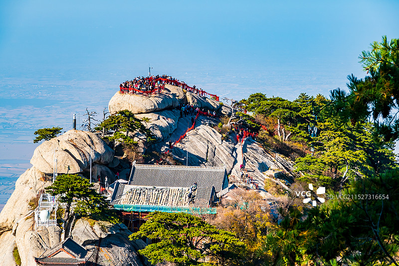 华山，奇险天下第一山图片素材