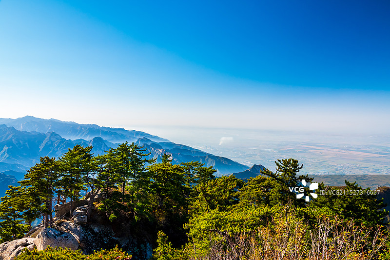 华山，奇险天下第一山图片素材