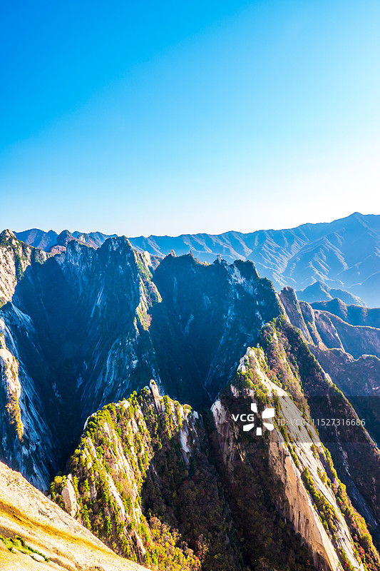 华山，奇险天下第一山图片素材