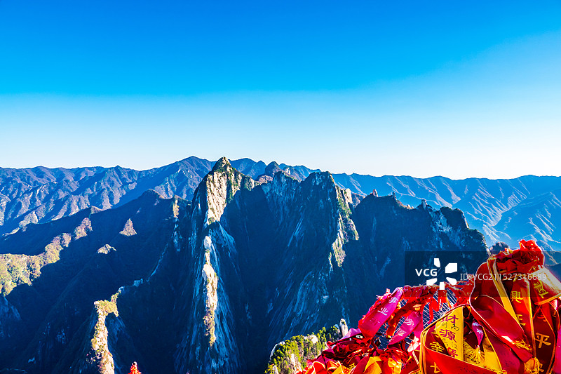 华山，奇险天下第一山图片素材