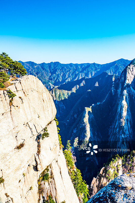 华山，奇险天下第一山图片素材
