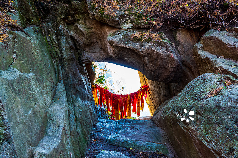 华山，奇险天下第一山图片素材