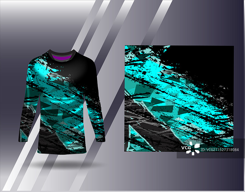运动衫和T恤模板运动设计图片素材