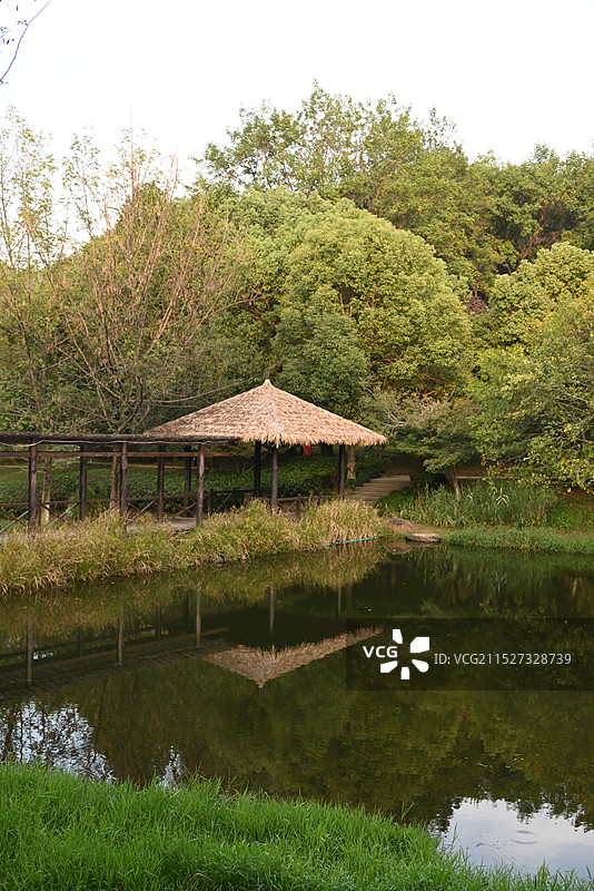 杭州余杭良渚美丽洲公园（原图未调色）图片素材