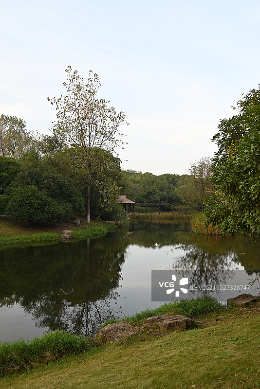 杭州余杭良渚美丽洲公园（原图未调色）图片素材