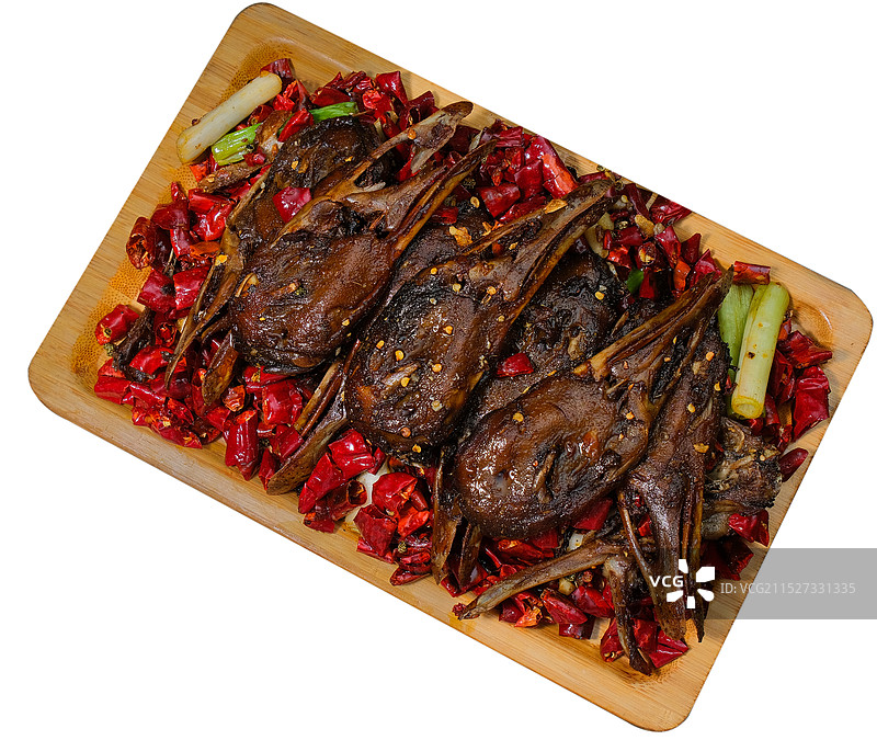 辣椒卤鹅头素材图片素材