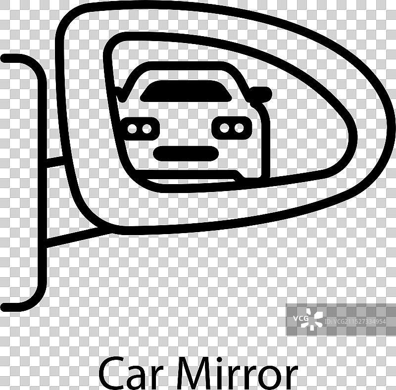 汽车后视镜图片素材