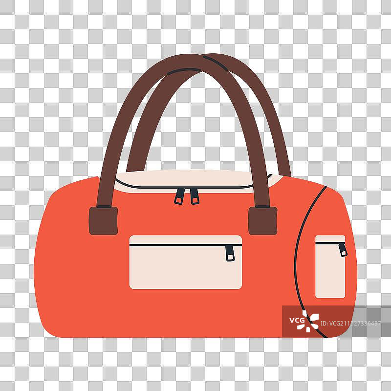 带手柄的运动包图片素材