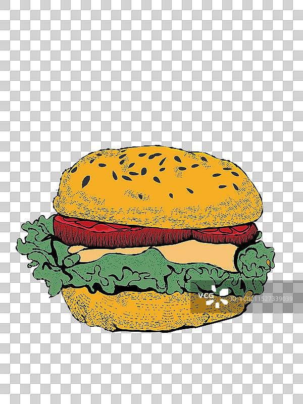 汉堡包图片素材