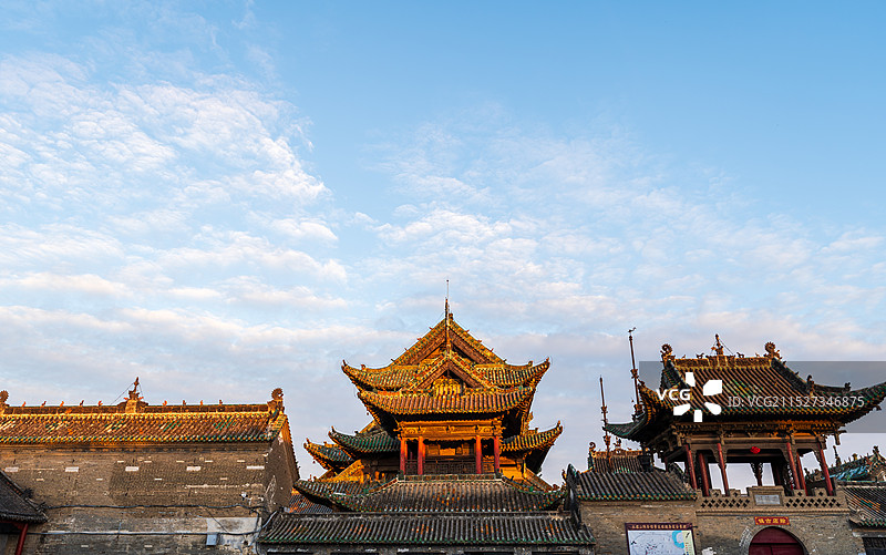 河南社旗县赊店古镇山陕会馆图片素材