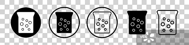 白底硬水图标合集图片素材