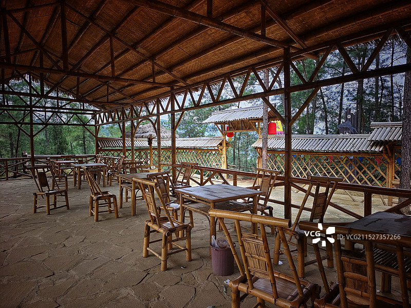 四川威远古佛顶茶座图片素材