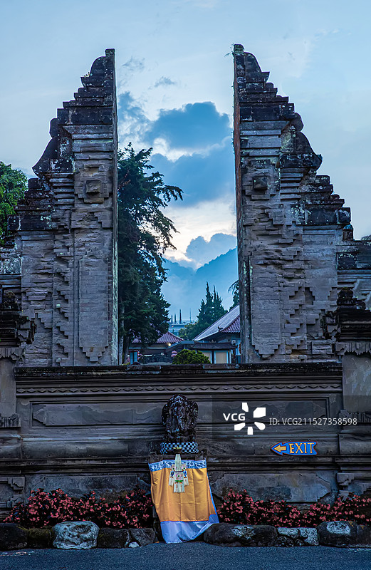 印尼水神庙图片素材