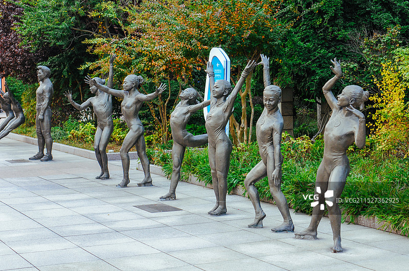 青岛奥林匹克雕塑文化园图片素材