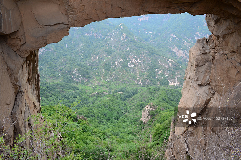 北京密云天门山风景区图片素材