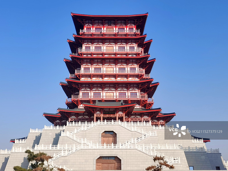 洛阳牡丹阁图片素材