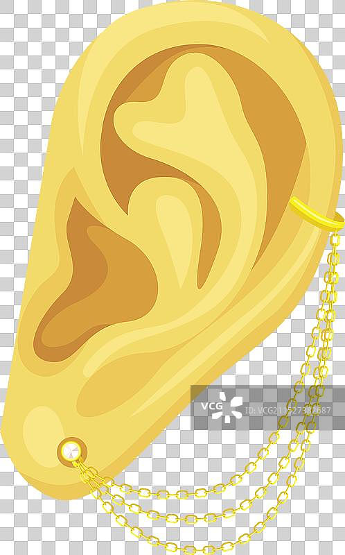 简约圆形耳环耳饰图片素材