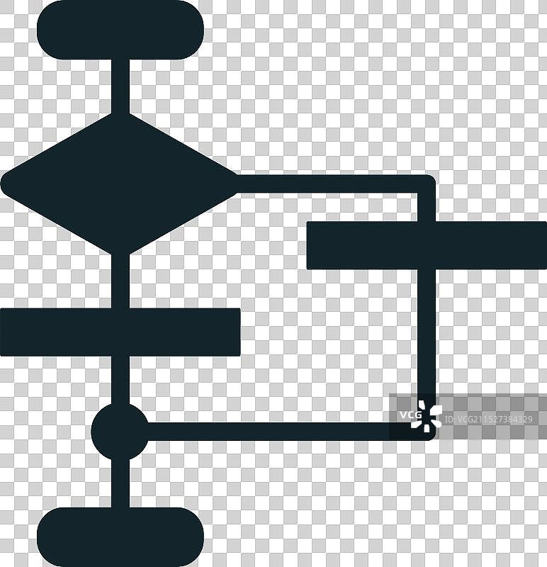 算法生成数据流程图图片素材