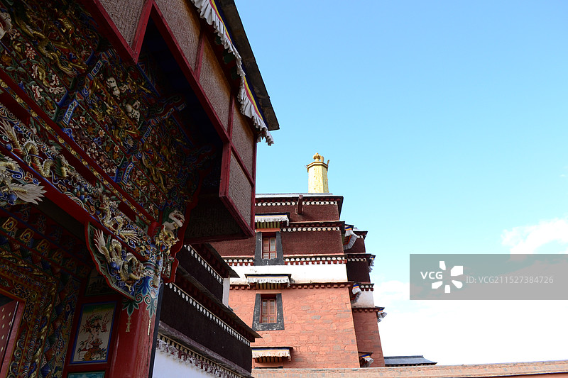 甘肃临夏夏河拉布愣寺图片素材