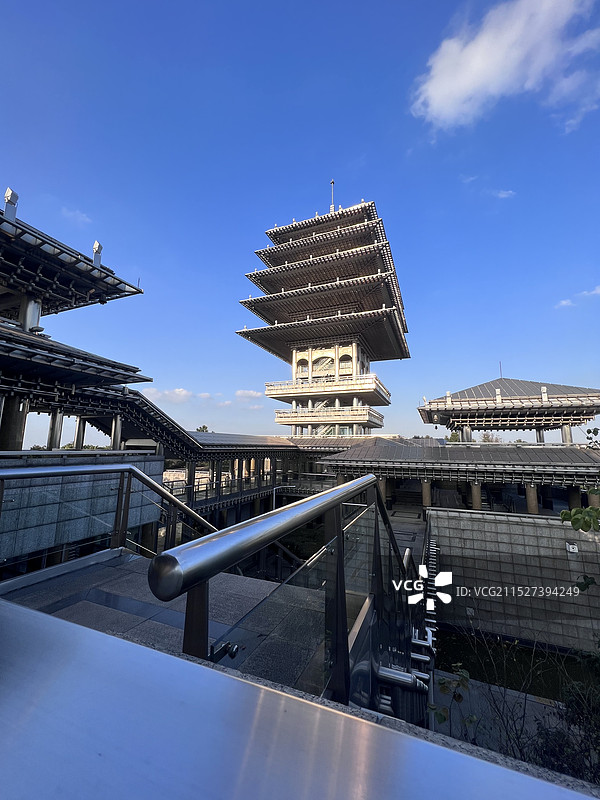 杭州临平东来阁图片素材