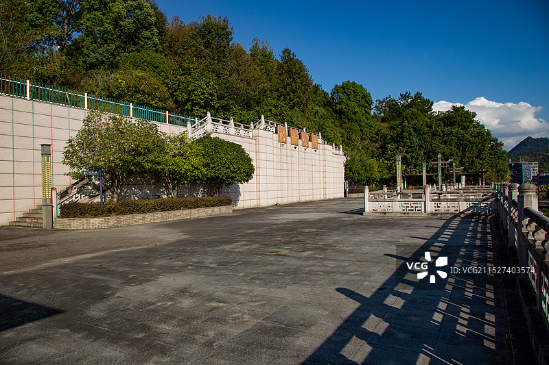 南平市松溪县塔山文秀湖健身主题园景区图片素材