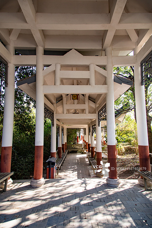 南平市松溪县塔山文秀湖健身主题园景区图片素材